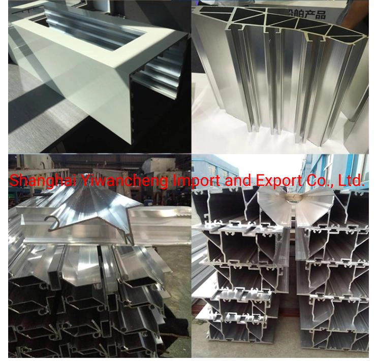 5052/5083 Alloy CAD Drawings Customized Shape of Aluminum Profile