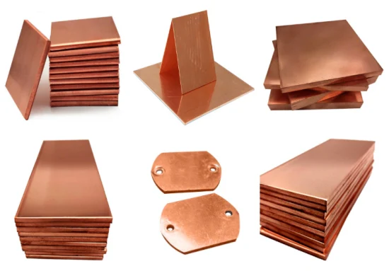 Copper Coil Sheet Strip Coil Roll Red Copper Plain Foil (C10100 C10200 C10300 C10400) Electronic Non