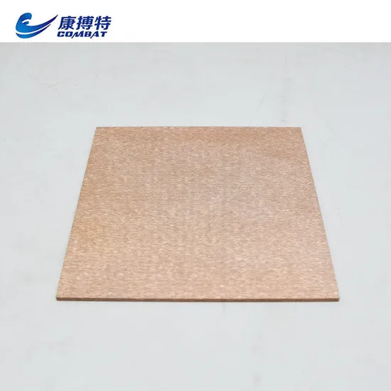 Electronics Industrial Best W/Cu 80/20 Plate Tungsten Copper Alloy Price Hot Sale 
