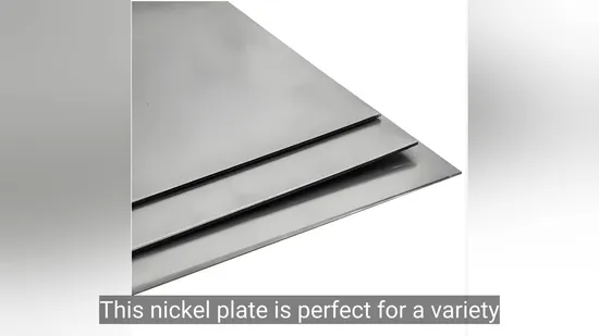 Factory Price Best Quality 3.7165 /Tial6V4 Nitinol Nickel Titanium Alloy Plate/Sheet 