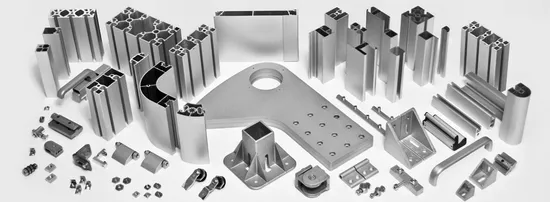 Hard Anodized European Standard Aluminum Profiles: High Precision 6061 Alloy 2020, 3030, 4040 for Industrial Assembly and Material Handling 