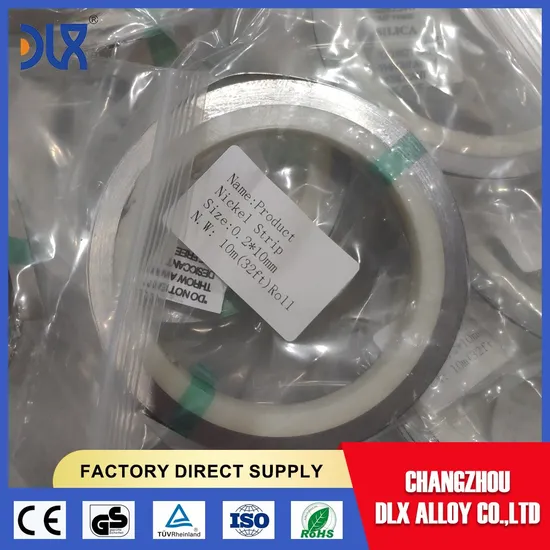 Inconel Alloy 600 X750 Nickel Alloy 601 Strip Prezzo Al Kg Inconel 625 Strip 